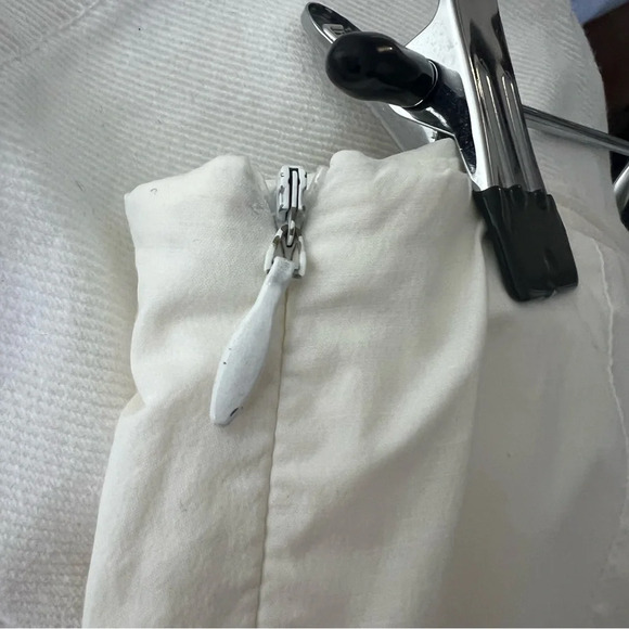 Jill Sander White Ruffle Midi Skirt - Picture 8 of 13